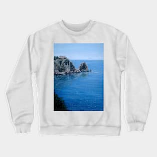 CAP LA NAO, JAVEA, SPAIN, VIEWED FROM COSTA NOVA Crewneck Sweatshirt